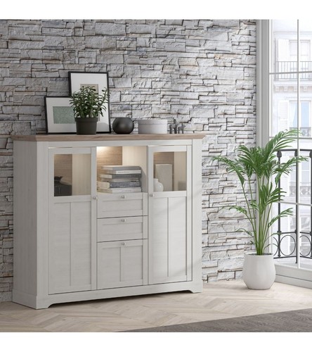 Credenza forma con - forma, cassetti