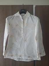 Camicia Ricamata In Cotone.