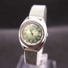 Orologio Rado Space Wing Verde Donna Automatico 24mm Vintage Data Tondo...