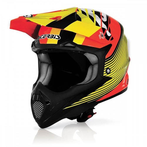 Casco cross acerbis fibra - acerbis,