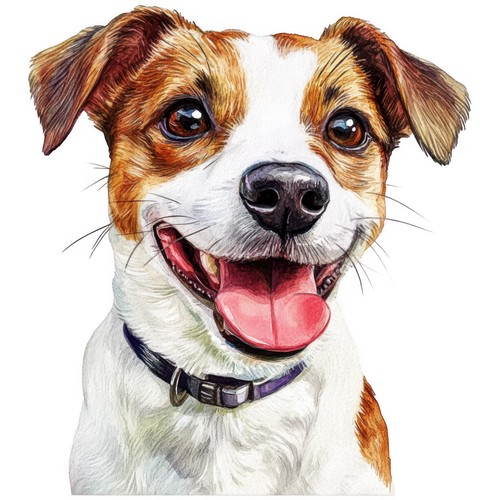 Adesivi jack russell terrier - russell,