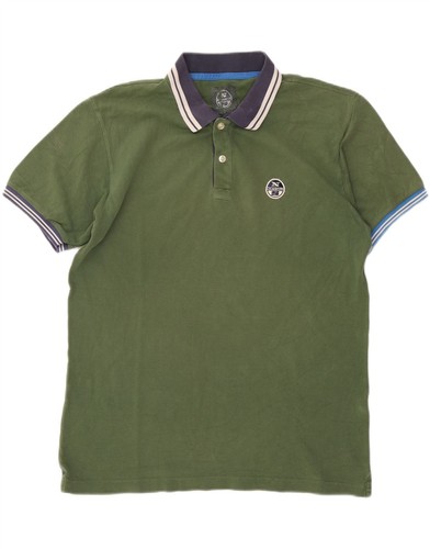 Polo uomo north sails verde - xl,