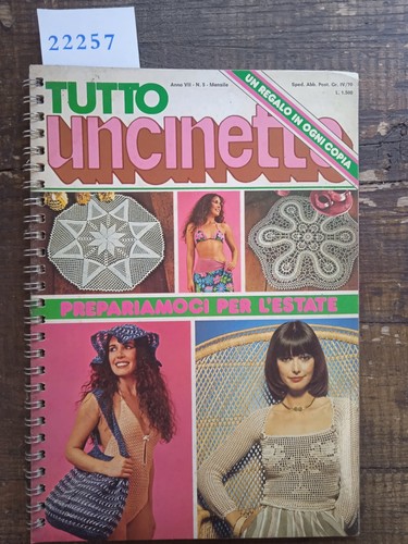Tutto uncinetto rivista anno - rivista,
