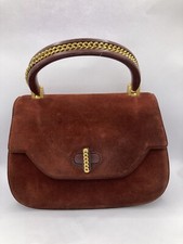 borsa gucci vintage bambù con