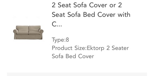 Ektorp seat sofa bed - 2,