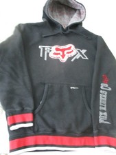 Fox Hooded Sweatshirt Size M