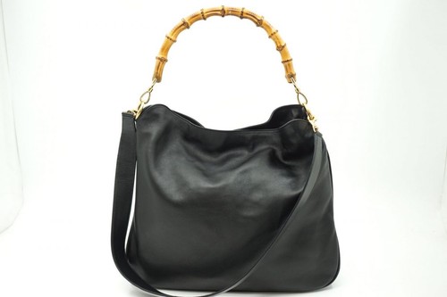 Gucci vintage bamboo - borsa, a
