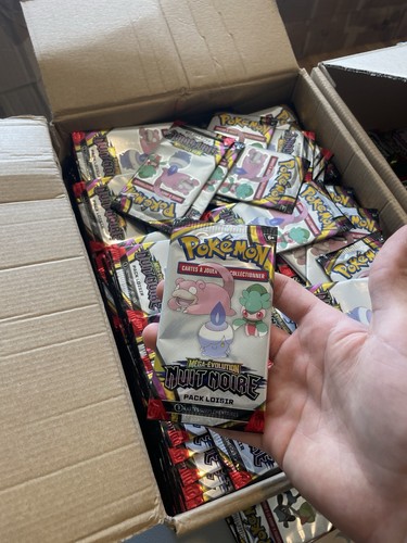 Lot 100 booster pokémon pack - lot,