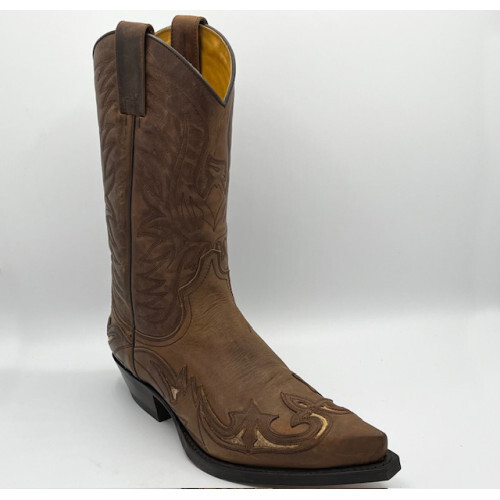 Stivali pelle western - in,