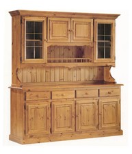 CRISTALLIERA 4 PORTE IN PINO