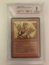 Quarum Trench Gnomes – Legends 1994 – BGS 9 Mint – MTG Vintage Graded