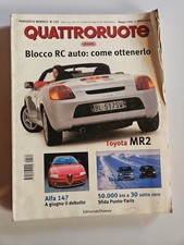 Toyota Mr2 In Copertina,  A Giugno Debutta La 147, Sfida Punto Yaris^ QR 05/2000