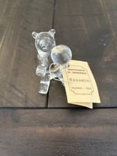 Vintage Murano Glass Bear