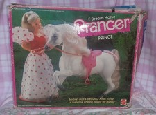 BARBIE PRANCE PRINCIPESSA DREAM HORSE CAVALLO VINTAGE ANNI 80 MATTEL 