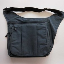 TRACOLLA TESSUTO TECNICO GRIGIO ANTRACIDE ZAINO  MONOSPALLA SCUOLA VIAGGI PALEST