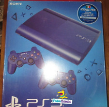 PS3 Console SUPER SLIM 12 GB | Limited Edition BLU |  Sony Play Station  PAL ITA