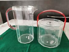 AMBROGIO POZZI PORTA GHIACCIO E BROCCA  GUZZINI SERIE ZODIACO MADE IN ITALY