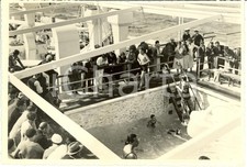 1933 Mar MEDITERRANEO Crocieristi si divertono nella piscina di bordo *Foto