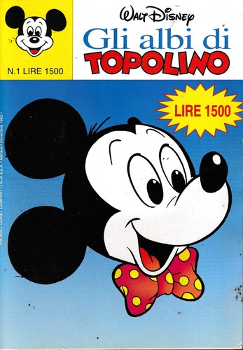 Gli albi topolino - topolino,