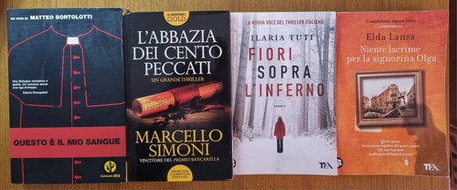Lotto libri romanzi - 4, libri: