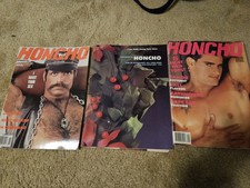 3 Issues of Honcho 1989 1991