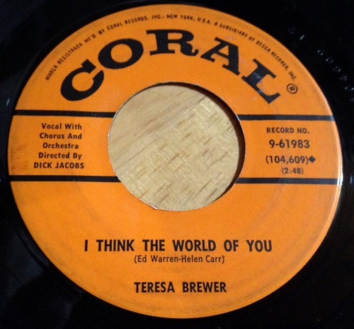 Teresa brewer think the - 45,