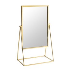 Specchio trucco rettangolare