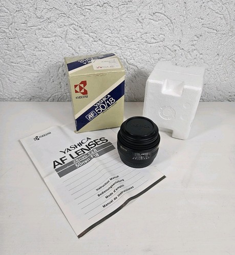 Yashica lens 8 50mm - lens, 1:1.8