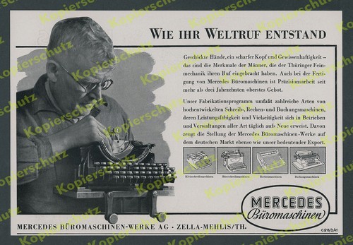 Mercedes büromaschinen - mercedes,