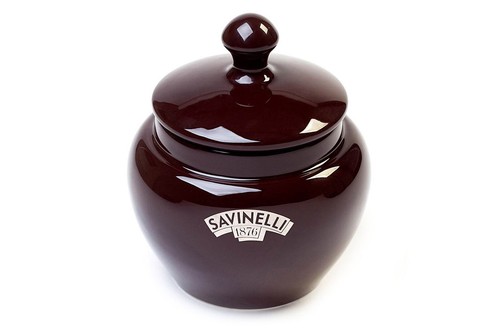 Savinelli glossy brown - glossy, ceramic
