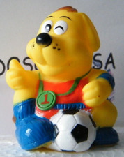 -(SC54-PB10) TEMPERINO TEMPERA MATITE CANE CALCIATORE