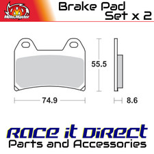Pastiglie freno per APRILIA SL