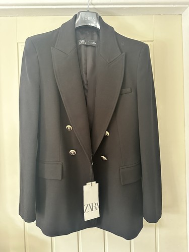 Blazer zara nero - zara, doppiopetto