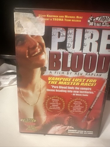 Pure blood dvd - dvd, troma