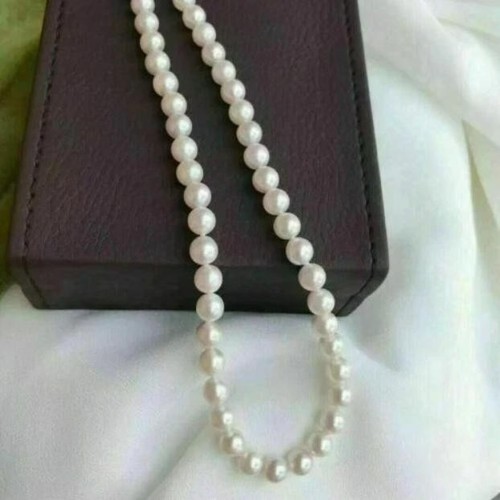 Collana perle bianche - bianche, akoya
