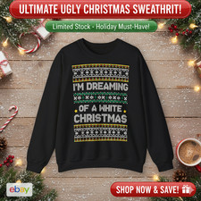 Maglione Ugly Christmas White