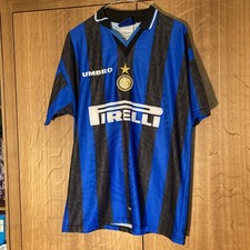 Maglia Inter Milan Taglia M '10 Ronaldo' 1997/98 Autentica e Originale *RARA*