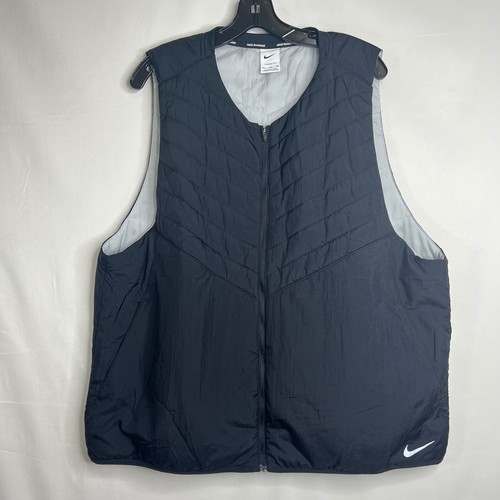Nike nero therma - nero, gilet