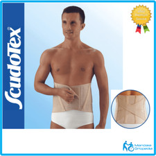 CORSETTO ORTOPEDICO LOMBARE ADDOMINALE TRASPIRANTE DORSALE RINFORZATO 27 CM