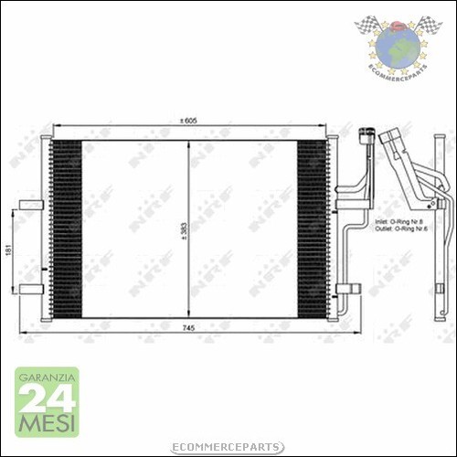 Condensatore climatizzatore