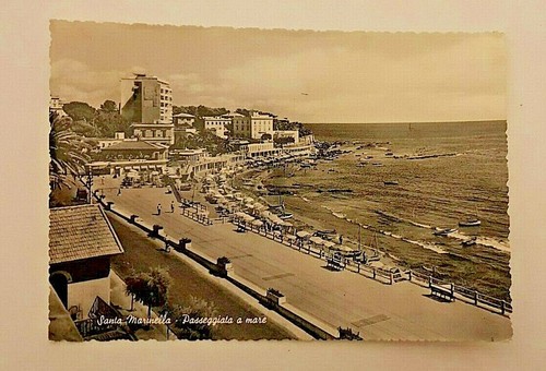 Cartolina santa marinella roma - santa,