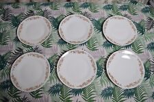 S5750 SET 6 PIATTI PIANI IN PORCELLANA RICHARD GINORI SERVITO SERVIZIO