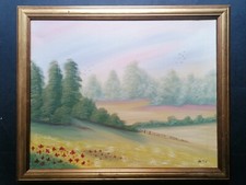 Quadro paesaggio acrilico