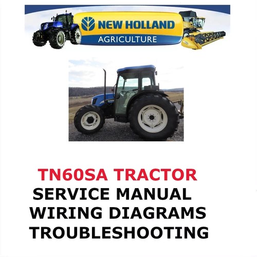 New holland tn60sa tractor - new,