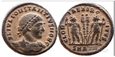 Moneta antica romana,Costantino ll