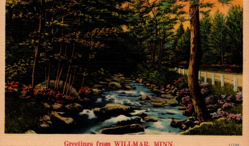 Cartolina saluti willmar - saluti, da