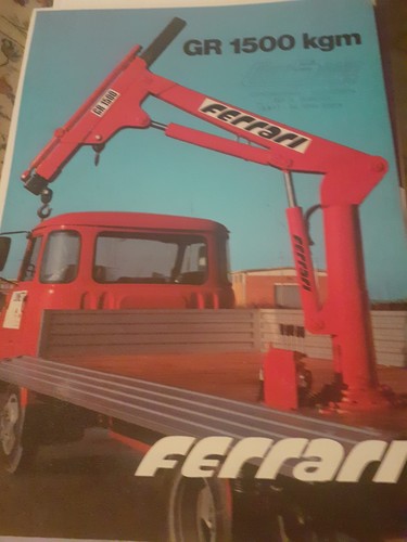 Brochure gru ferrari - gru, su