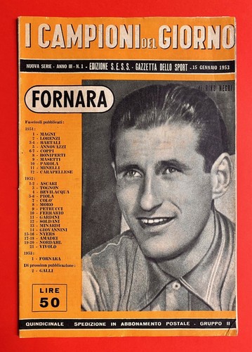 Campioni del giorno - i, 1/1953