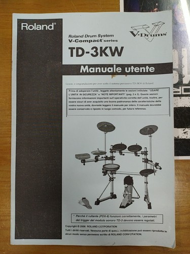 Manuale istruzioni roland - manuale,