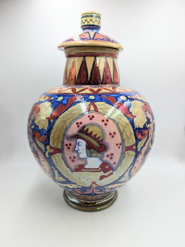 Vase italie majolique - vase,